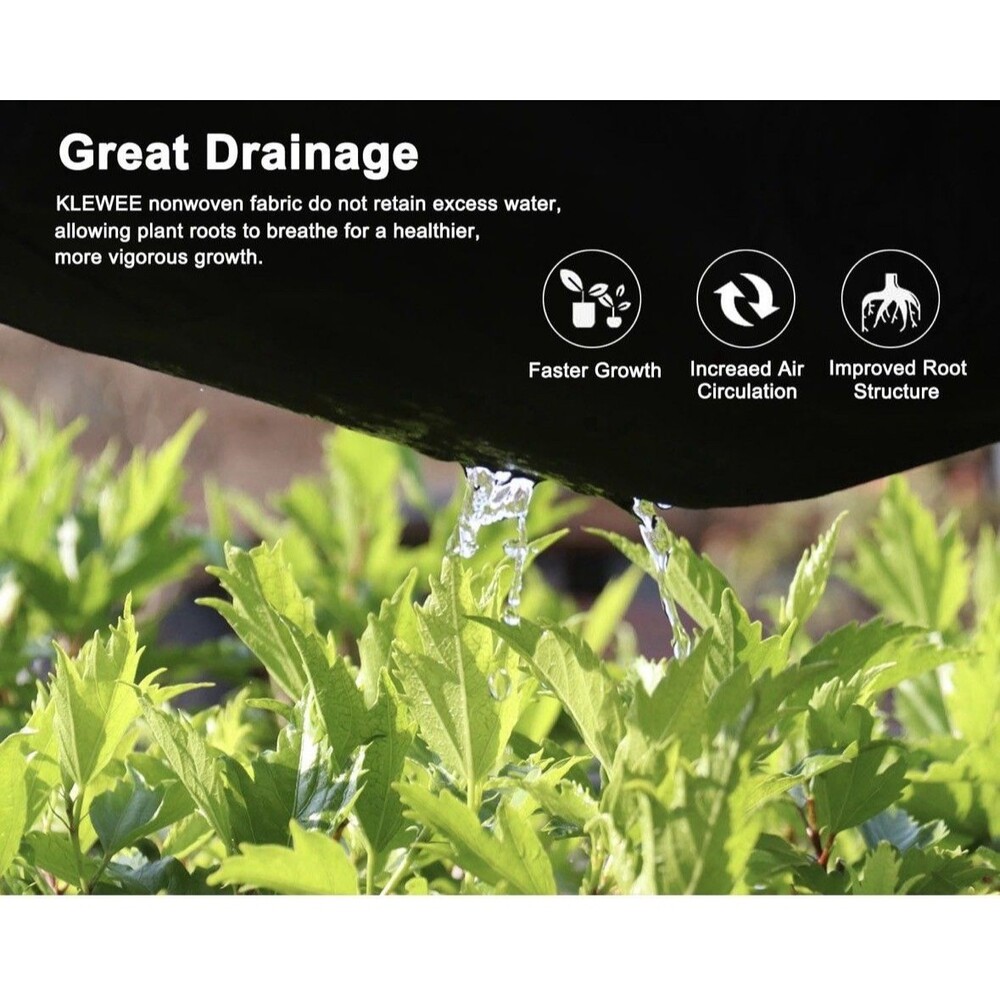 Raised Garden Bed 128 Gallon 6 x 3FT Fabric Grow Bag Large 8 Grid Vegetables - Picture 3 of 7